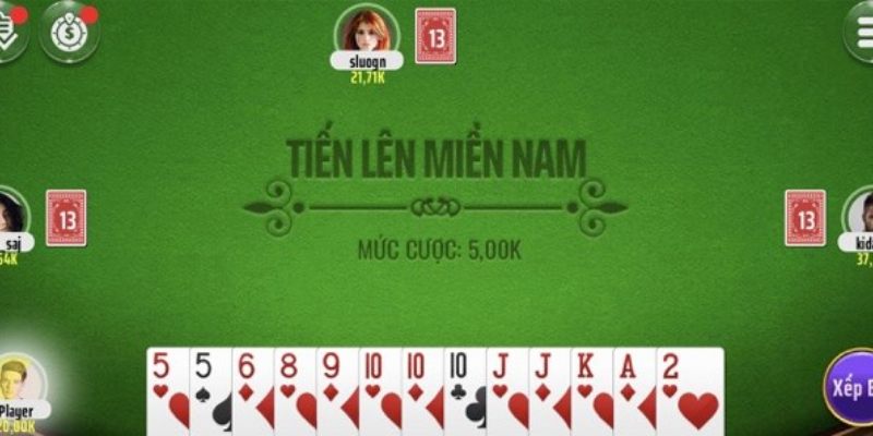 Tiến lên miền Nam - game bài Gemwin hay nhất mọi thời đại