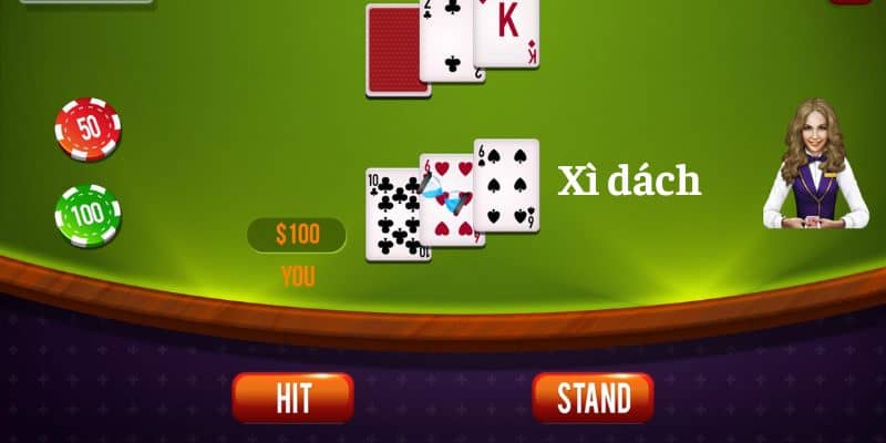 Xì dách - thể loại game bài phổ biến tại app đánh bài đổi thưởng Gemwin